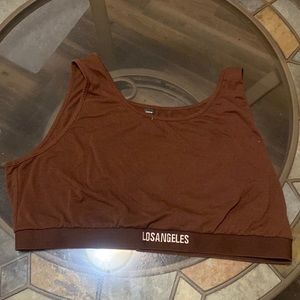 Brown SHIEN croptop